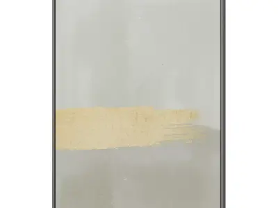 Abstract Painting Frame set 3D model 640