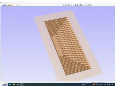 door design 21024  3D model