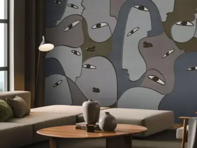 Crowd of Faces  Texture