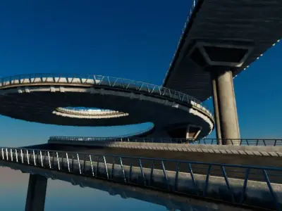 Road n Bridge Builder - Design Highways Bridges n More 3D model