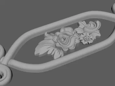 dekor ornament 3D model 89