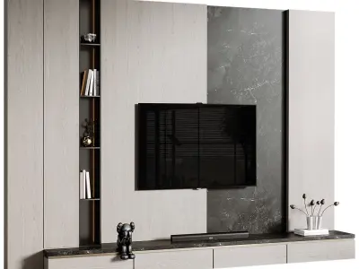 Tv Wall 79 3D model