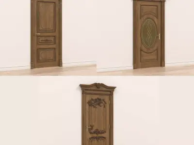 Classic Doors Collection 6 3D model