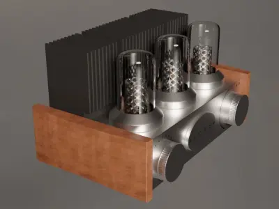 Small Radio 3D model
