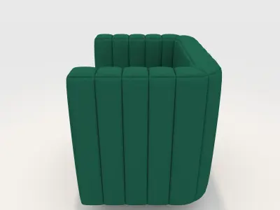 Sofa 1 Seater 3 3D model