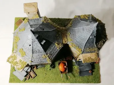 RUBEUS HAGRID HUT 3D print model