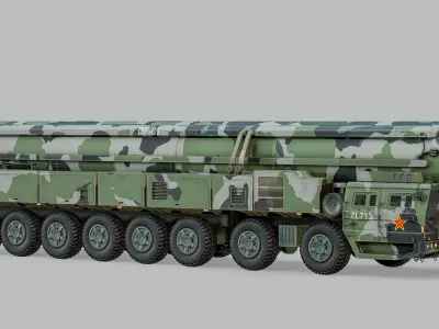  Dongfeng DF-41 Mobile Intercontinental Ballistic Missile PBR 