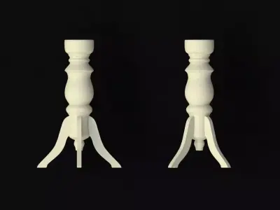 leg High quality 3d models for processing on a cnc machine Free 3D model purchase