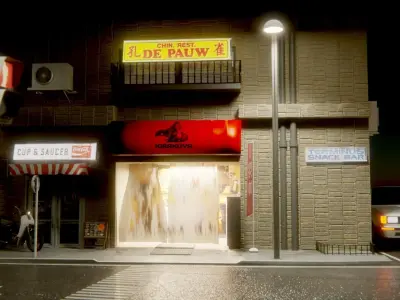 Japan Street  3D model