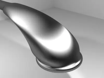 Shower Hose Type 3 3D model