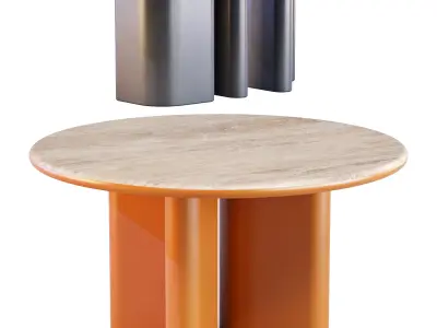 MiniForms BonBon - Dining Tables Set 02 3D model