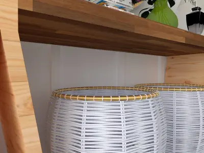 Bohemian console table  3D model