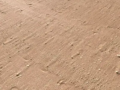 Sand Beach 01 vol 1 PBR Low-poly 3D model