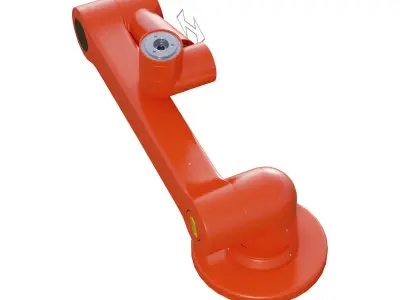 Robohand rigging 3D model