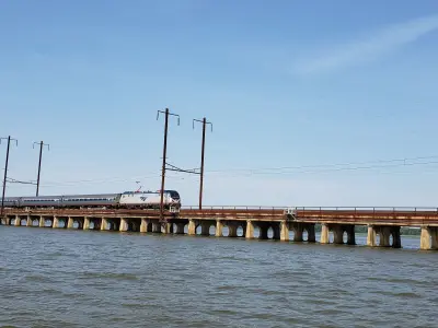 Concrete Double Track Bridge N Scale 3D print model