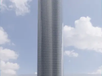 Parametric Building 1d9 3D model
