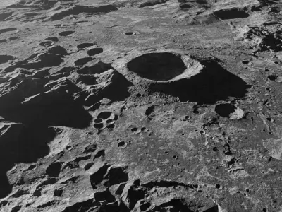 Moon Terrains with 8K Textures 3D Model Pack