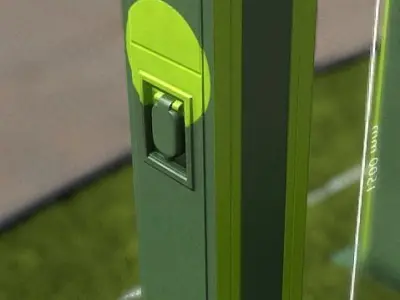 Charging Station Version 2 Low-poly 3D model