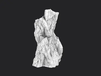 Rock 7-1 Low-poly 3D model purchase