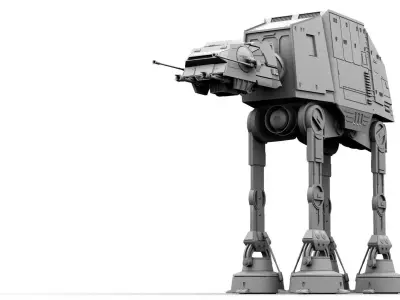  AT-AT ALL TERRAIN ARMORED TRANSPORT 3D model