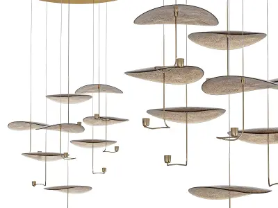 Dendelio Chandelier EUROFASE 3D model