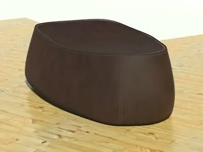 Fjord medium stone brown 3D model