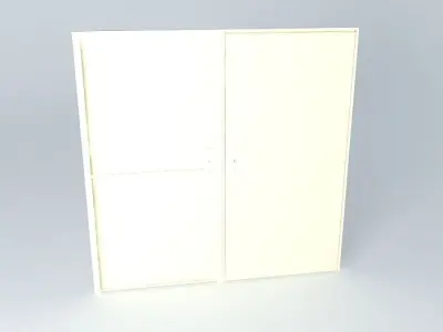 iron door  Free 3D model