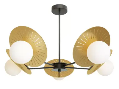 Chandelier Balls and Discs Circle 5 3D model