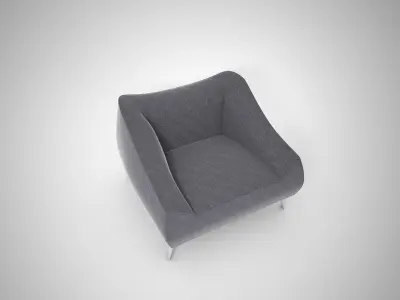 01 CARMEL CHAIR 3D model
