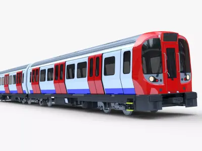 London underground exterior 3D model