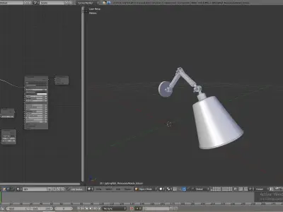 Lighting Wall Maisonsdu Monde Edison Low-poly 3D model