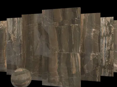 Marble Set Museum Opera Brown 80x160 Set 1 Texture