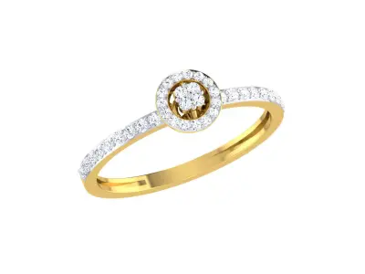 Women Ring  Render 3dm STL OBJ FBX Details 3D print model 165