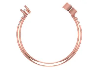 Women Light Weight Band Ring 3D print model buy