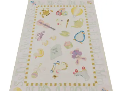 Rug Set 859 3D model