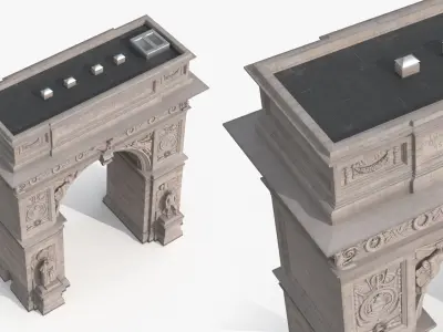  Washington Square Stone Arch Historic Replica 