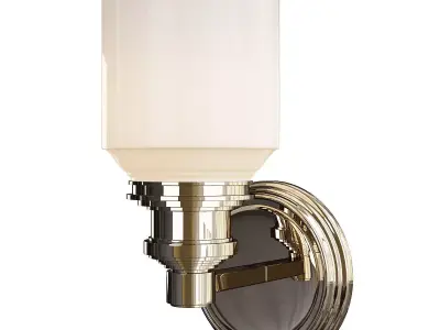 Windham Sconce Low-poly 3D model