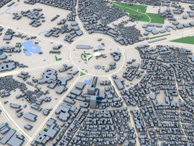 Manila City Philippines 3D model