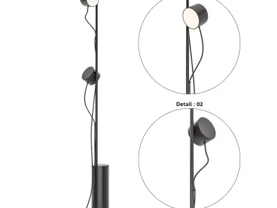 floor light 3D model