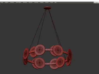 AVAIL BRASS ORG Low-poly 3D model
