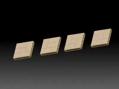 Tatami Set 3D print model