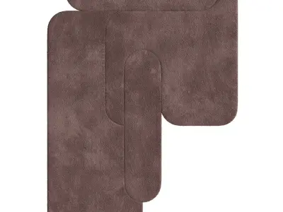 Sarsen S Area Rug 3D model