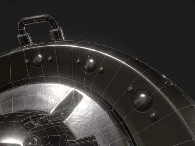 AI Control Module Basic Version Low-poly 3D model