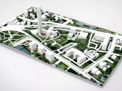 Basilica of St Anthony Rybnik Poland 3D model