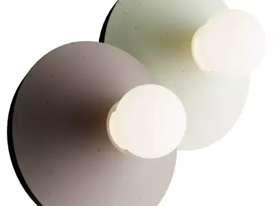 Plato Design AD Wall Light 3D model