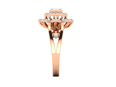 Women Ring Render 3dm STL MTL SLC JCD OBJ FBX Details 3D print model get