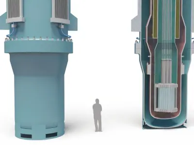 Generic Small Modular Reactor - PWR 3D model