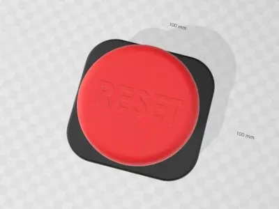 Botao Boton Reset 3D print model