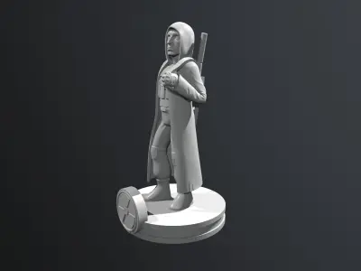 Chibi Dishonest Predator Hunter 3D print model