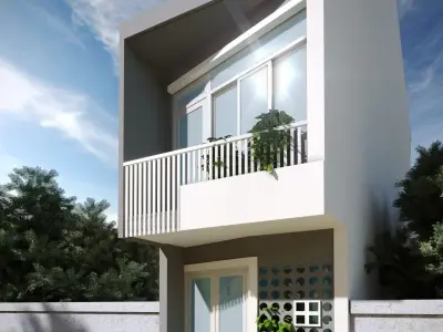 a Small House Free 3D model